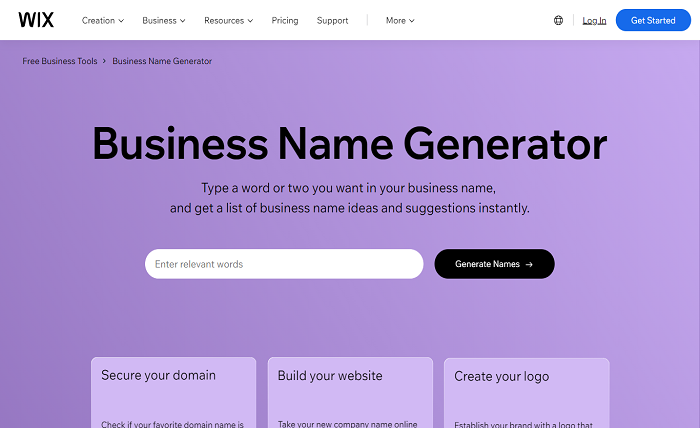 business name generator