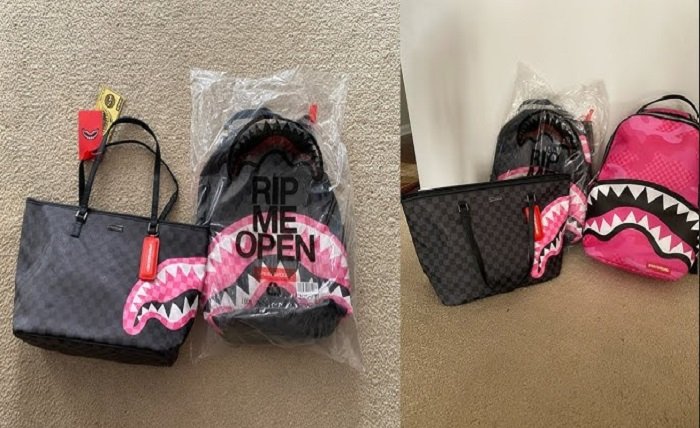 sprayground tote bag