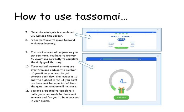 tassomai login